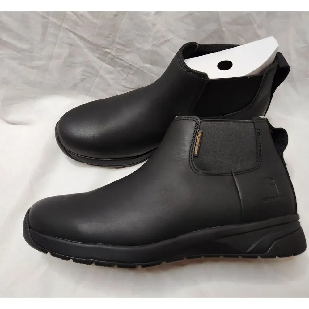 Carhartt Force Romeo Boots US 11.5 Wide Soft Toe EH Water‑Resistant Black